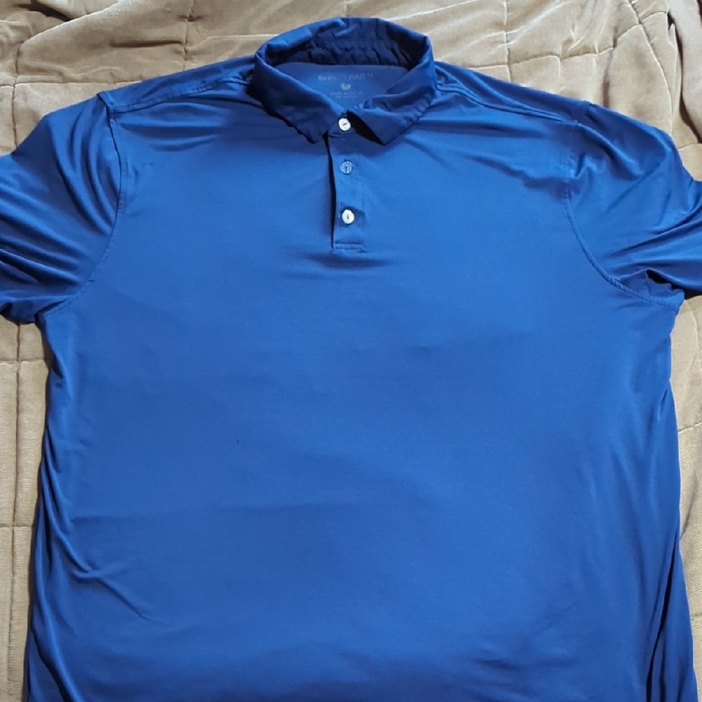 Men's Blue Polo Shirt